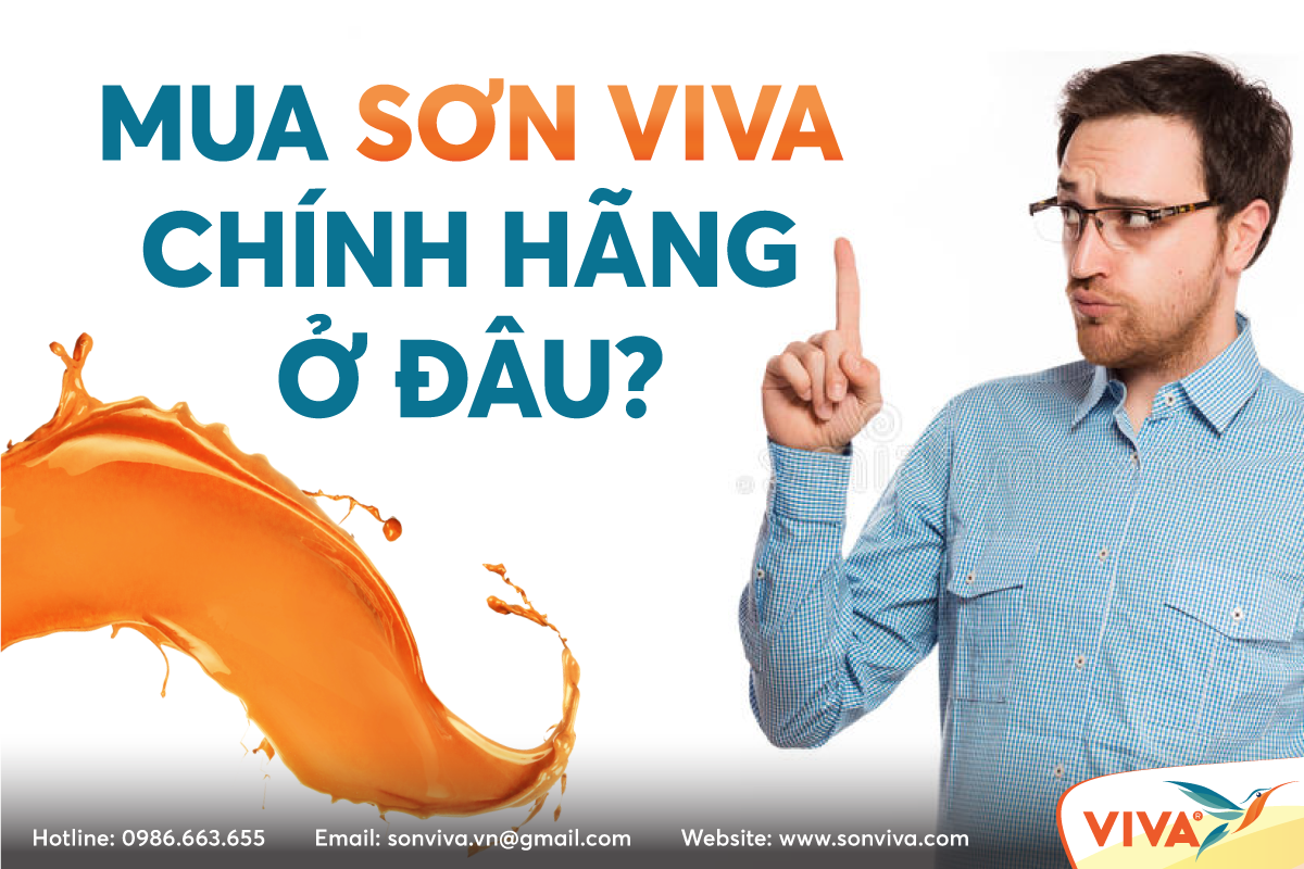 MUA SƠN VIVA CHÍNH HÃNG GIÁ RẺ TẠI ĐÂU?