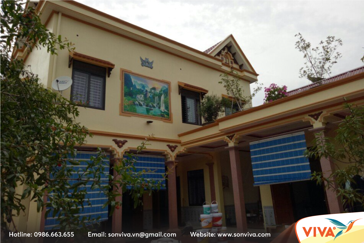 REVIEW CÔNG TRÌNH SỬ DỤNG SƠN VIVA- YÊN TÂM 100% VỀ CHẤT LƯỢNG