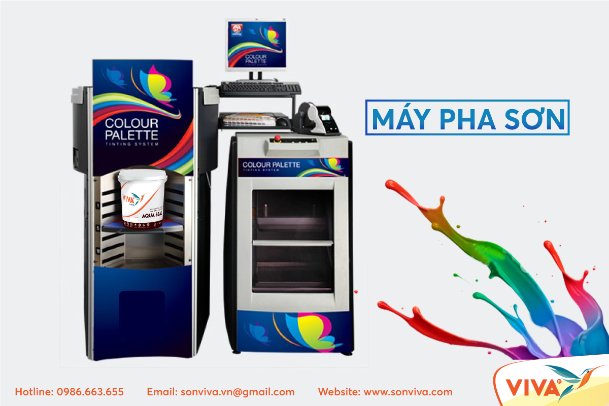 PHA MÀU SƠN NHƯ THẾ NÀO? QUY TRÌNH PHA MÀU SƠN CHUẨN