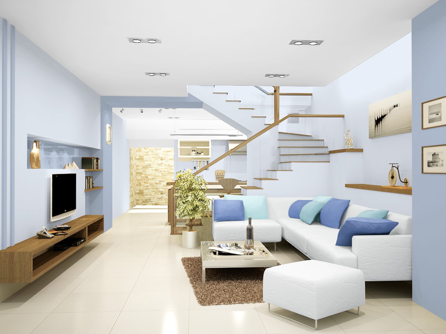 Cách phân biệt sơn nội thất và sơn ngoại thất